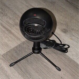 Brand New Blue Snowball ICE USB Microphone, Black, Adjustable Tripod Stand